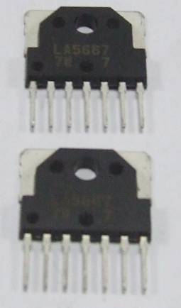 LA 5667 CIRCUITO INTEGRATO ORIGINALE SANYO LA5667